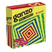 Микс-набор из 30 презервативов Ganzo Mixed - Ganzo - купить с доставкой в Химках