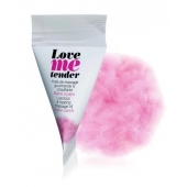 Съедобное согревающее массажное масло Love Me Tender Cotton Candy с ароматом сладкой ваты - 10 мл. - Love to Love - купить с доставкой в Химках