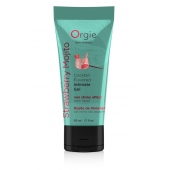 Съедобный интимный гель Orgie Lube Tube Cocktail Strawberry Mojito - 50 мл. - ORGIE - купить с доставкой в Химках
