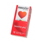 Презервативы Masculan Sensitive plus - 10 шт. - Masculan - купить с доставкой в Химках