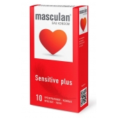 Презервативы Masculan Sensitive plus - 10 шт. - Masculan - купить с доставкой в Химках