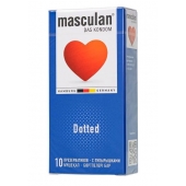 Презервативы с пупырышками Masculan Dotted - 10 шт. - Masculan - купить с доставкой в Химках