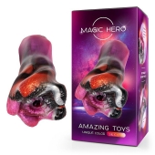 Разноцветный фантазийный мастурбатор - Bior toys - в Химках купить с доставкой