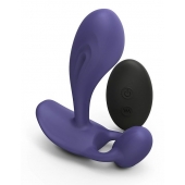 Темно-синий вибромассажер Witty P G Vibrator with Remote Control - Love to Love - в Химках купить с доставкой