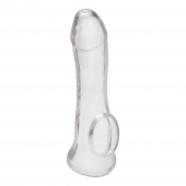 Прозрачная насадка на пенис Transparent Penis Enhancing Sleeve Extension - 15,9 см. - BlueLine - в Химках купить с доставкой