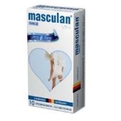 Ультратонкие презервативы Masculan Ultra Fine с обильной смазкой - 10 шт. - Masculan - купить с доставкой в Химках