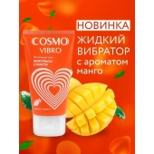 Возбуждающий интимный гель Cosmo Vibro с ароматом манго - 50 гр. - Биоритм - купить с доставкой в Химках