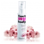 Силиконовый лубрикант 2-в-1 Touch My Body с ароматом вишнёвого цвета - 100 мл. - Love to Love - купить с доставкой в Химках