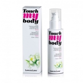 Силиконовый лубрикант 2-в-1 Touch My Body с ароматом моной - 100 мл. - Love to Love - купить с доставкой в Химках