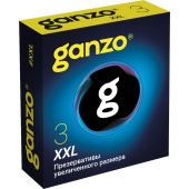 Презервативы увеличенного размера Ganzo XXL - 3 шт. - Ganzo - купить с доставкой в Химках