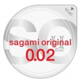 Ультратонкий презерватив Sagami Original - 1 шт. - Sagami - купить с доставкой в Химках