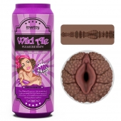 Коричневый мастурбатор-вагина Pleasure Brew Masturbator-Wild Ale в банке - Lovetoy - в Химках купить с доставкой