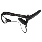 Женский страпон с вагинальной пробкой - 15 см. - Orion - купить с доставкой в Химках