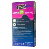 Набор презервативов Bolt Condoms - Luxe - купить с доставкой в Химках
