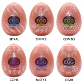 Набор из 6 мастурбаторов-яиц Tenga Egg Variety Pack V - Tenga - в Химках купить с доставкой