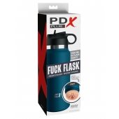 Мастурбатор-вагина в синей колбе F*ck Flask - Pipedream - в Химках купить с доставкой