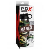 Мастурбатор в камуфляжной колбе Fap Flask - Pipedream - в Химках купить с доставкой
