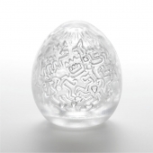 Мастурбатор-яйцо Keith Haring EGG PARTY - Tenga - в Химках купить с доставкой