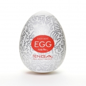 Мастурбатор-яйцо Keith Haring EGG PARTY - Tenga - в Химках купить с доставкой