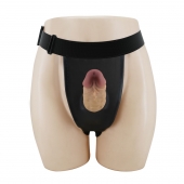 Полый страпон на регулируемых трусиках Houston - 17,5 см. - Baile - купить с доставкой в Химках