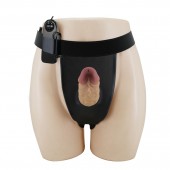 Полый вибрострапон на регулируемых трусиках Draven - 17,5 см. - Baile - купить с доставкой в Химках