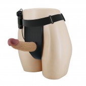 Полый вибрострапон на регулируемых трусиках Draven - 17,5 см. - Baile - купить с доставкой в Химках