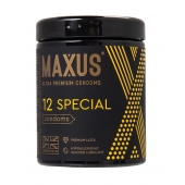 Презервативы с точками и рёбрами MAXUS Special - 12 шт. - Maxus - купить с доставкой в Химках