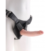 Страпон на виниловых трусиках Strap-on Harness Cock - 17,8 см. - Pipedream - купить с доставкой в Химках