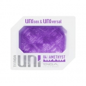 Фиолетовый мастурбатор-стимулятор Tenga Uni Amethyst - Tenga - в Химках купить с доставкой