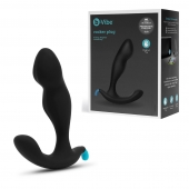 Черный утяжеленный анальный стимулятор Rocker Plug - 12 см. - b-Vibe - в Химках купить с доставкой
