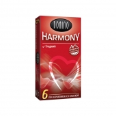 Гладкие презервативы Domino Harmony - 6 шт. - Domino - купить с доставкой в Химках