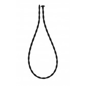 Черный уретральный массажер Glide Small - 30 см. - Lola Games - купить с доставкой в Химках