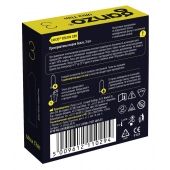 Ультратонкие презервативы Ganzo Ultra thin - 3 шт. - Ganzo - купить с доставкой в Химках