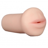 Нежный мастурбатор-ротик REALSTUFF 5INCH MASTURBATOR BJ - Dream Toys - в Химках купить с доставкой