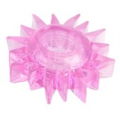 Розовое эрекционное кольцо - Toyfa Basic - в Химках купить с доставкой