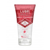 Интимный гель-смазка на водной основе Lubrimax Magic Strawberry - 75 мл. - ИнтелБИО - купить с доставкой в Химках
