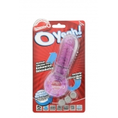 Фиолетовое эрекционное кольцо с вибрацией и пальчиком OYEAH PURPLE - Screaming O - в Химках купить с доставкой