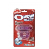 Фиолетовое эрекционное виброкольцо OWOW PURPLE - Screaming O - в Химках купить с доставкой