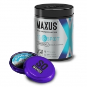 Гладкие презервативы Maxus G spot с двойной спиралью - 15 шт. - Maxus - купить с доставкой в Химках