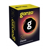 Классические презервативы с обильной смазкой Ganzo Classic - 30 шт. - Ganzo - купить с доставкой в Химках