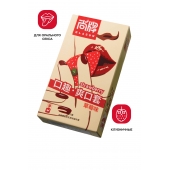 Презервативы Elasun Strawberry с аромато клубники - 10 шт. - Elasun - купить с доставкой в Химках