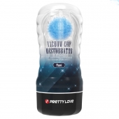 Прозрачный текстурированный мастурбатор Vacuum Cup Masturbator Planet - Baile - в Химках купить с доставкой
