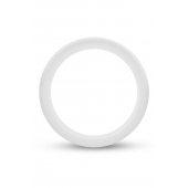 Белое люминесцентное эрекционное кольцо Silicone Glo Cock Ring - Blush Novelties - в Химках купить с доставкой