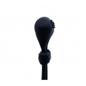 Чёрное лассо на пенис с вибрацией - Baile - в Химках купить с доставкой