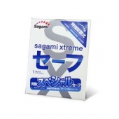 Презерватив Sagami Xtreme Ultrasafe с двойным количеством смазки - 1 шт. - Sagami - купить с доставкой в Химках