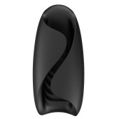 Черно-белый сквозной вибромастурбатор Hercules - Rends - в Химках купить с доставкой