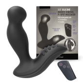 Черный вибромассажер простаты 3,5’’ Remote Control P-spot Massager - 12,5 см. - Erokay - в Химках купить с доставкой