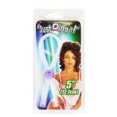 Прозрачное лассо с фиолетовой бусиной SILICONE COCK RING WITH BEAD LAVENDER - NMC - в Химках купить с доставкой
