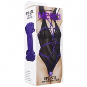 Фиолетовая верёвка для связывания и фиксации Bind Tie - 15,24 м. - Doc Johnson - купить с доставкой в Химках