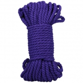 Фиолетовая верёвка для связывания и фиксации Bind Tie - 15,24 м. - Doc Johnson - купить с доставкой в Химках